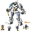 LEGO Ninjago Legacy Zanes Titan Mech Battle Ninja Μάχη Του Ρομπότ Τιτάνα Του Ζέιν 71738